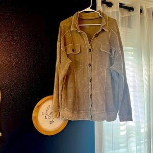 Anthropologie Pilcro shacket size xl